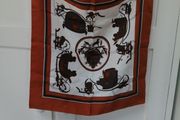 Hermes Silk Scarf Small 17"x17"