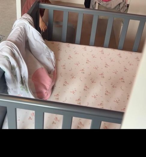Baby Elegance Cot & Mattress (Used)