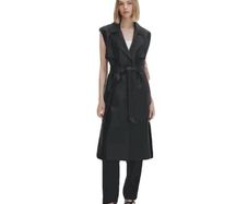 leather trench
