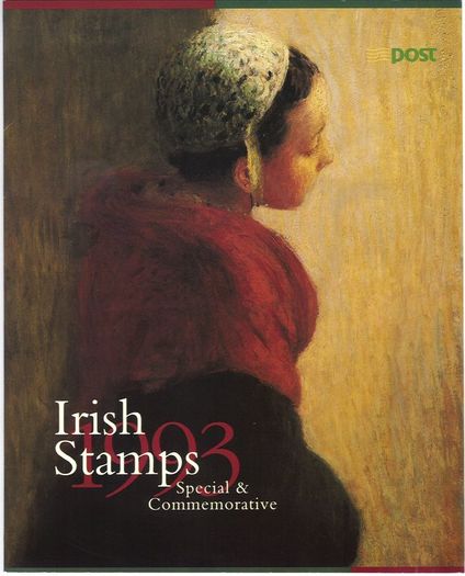 1993 Ireland Commemorative Stamp Year Pack MNH. See scan for stamps included. All stamps Mint Never Hinged.