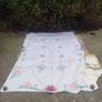 John S.Brown 8" Egyptian Cotton Hand painted table cloth and 12 placemats Image 2