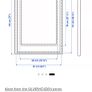 Large Frame - Ikea Silverhojden - Gold Image 2