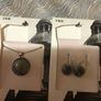 Ladies sliver necklace & matching earrings Image 3