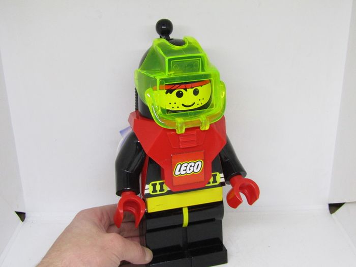 Very Rare Vintage Lego Grosvenor Aquazone Divers Red And Black Large Figure 27cm High 12" Tall Lego Bubble Bath Bath Foam Still Full Condition Very Good Original Condition As Pictured Never Used From Old Stock Height 27cm Lego Tag Is Still On The Figure Y