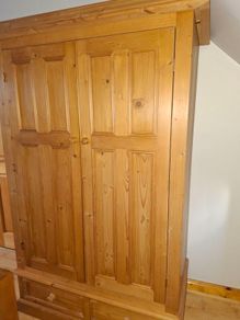 High quality Country Pine Bedroom Furniture