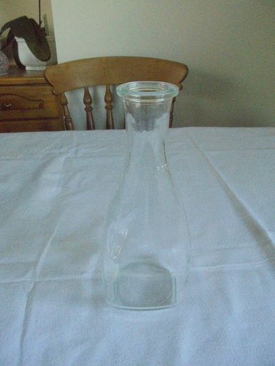 Clear Glass Carafe for Sale