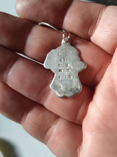 New Baby Sterling Silver Pendant Set