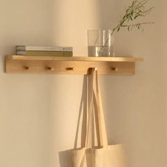 sklum wall coat rack with shelf.