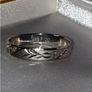 Hallmarked Silver Wedding Ring Image 2