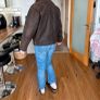 Brown Leather Jacket Image 4