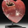 Polished Heart-Shaped Red Jasper Specimen - Natural Stone Image 9