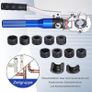 Professional Crimping Pliers U Contour and M Contour Pressing Tool with 360 Rotating Head, for Composite Pipe (16mm, 20mm, 25mm, 32mm) and Copper Pipe (12mm, 15mm, 18mm, 22mm, 28mm) Image 3