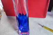 Jerpoint Glass Studio Square SHORT Vases - Seascape