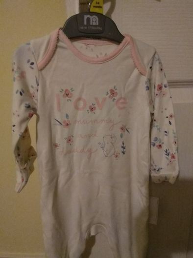 New Mothercare Babygrow (3-6 months)