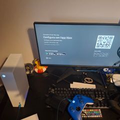Xbox series s 1TB added storage. MSI monitor