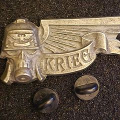Warhammer 40k, KRIEG, Pin Back Badge.