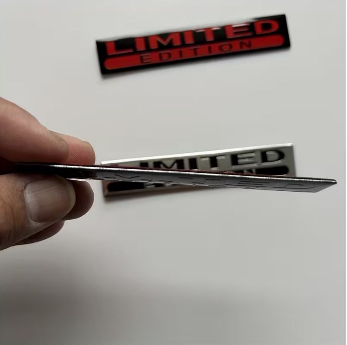 1pcs LIMITED EDITION Metal Car Logo Sticker - Suitable for Car Trunk, Rear, Side, and Body Decoration Decals Accessories