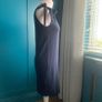 COS navy midi dress. Size XS Image 2