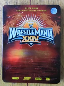 Wrestlemania 24 - Metal Case - Colletors Edition
