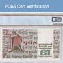 Ireland 1989 1 Pound Banknote Note Graded by PCGS 67PPQ Superb Gem Unc Pop 9/0!! Image 2