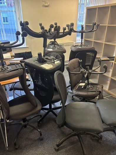Collection of 10 office chairs