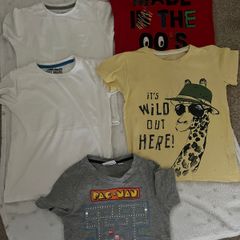 Boys t -shirts bundle 5-6y