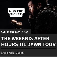 Weeknd Tickets DONT BUY