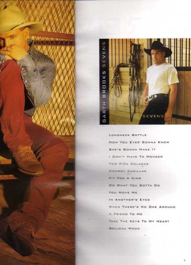 Garth Brooks - Sevens - The Lyric Book