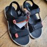 CRIVIT Walking woman sandals, sport black sandals 41 NEW Image 9