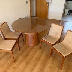 Dining table with chairs