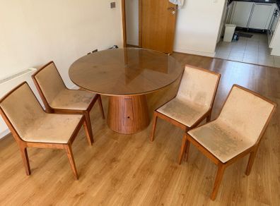 Dining table with chairs