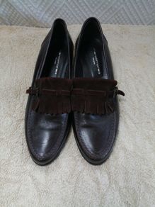 Marco Moreo Brown All Leather Shoes Size 39