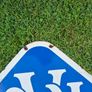Vintage RAC Double-Sided Porcelain Enamel Sign  Original 1930s-50s 3kg, 56x57.5cm Image 7