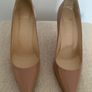 Never worn Christian Louboutin. Blush-Nude. UK 7. Image 4