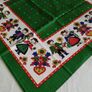 Vintage tablecloth, folk art,tablecloth Image 9