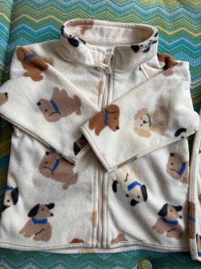 H&M baby 2 piece set fleece