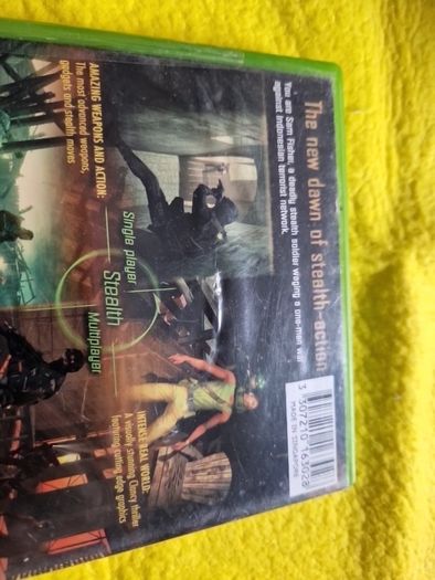 Splinter cell Pandora Tomorrow xbox Original games Original