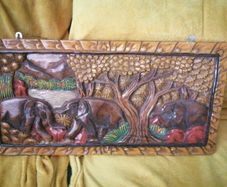 Wood plaque