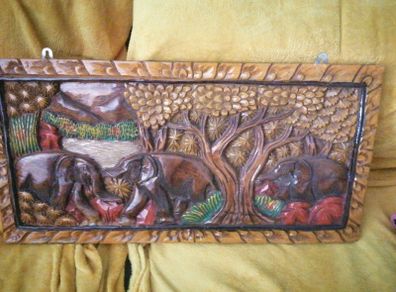 Wood plaque