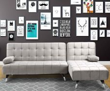Sleep in Style Nordic Corner Sofa Bed