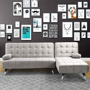 Sleep in Style Nordic Corner Sofa Bed