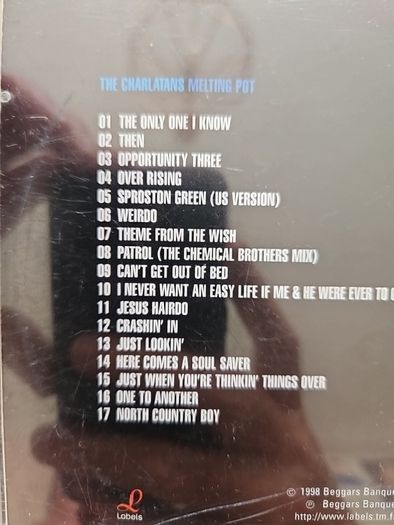 The Charlatans CD - Melting Pot