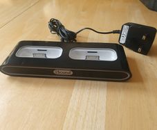 Dual Docking Charger Cradle Station Holder for iPhone & iPod