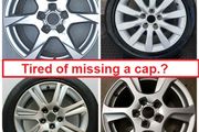 Audi A4 Alloy Wheel Star Centre Cap - Multiple Items Can Be Added For Delivery