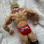 Vintage 2003 Mr. Kennedy WWE WWF Jakks Pacific Wrestling Used Please look at the pictures Image 8