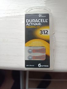Hearing aid batteries Duracell 312 - Free shipment