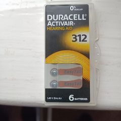 Hearing aid batteries Duracell 312 - Free shipment