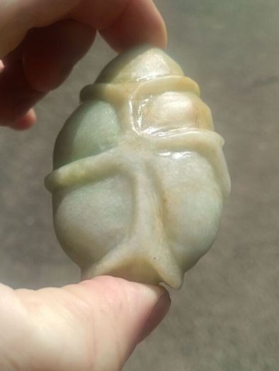 Qing Dynasty Jade Brush Washer