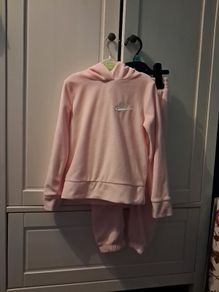 Velvet Nike pink Tracksuit