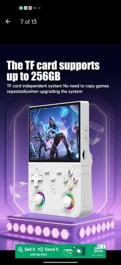 R36 Ultra White 256gb retro console